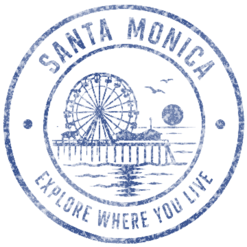 Santa Monica stamp