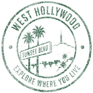 West Hollywood, not yet stamped